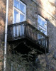 Żeliwny balkon - Hoża 9